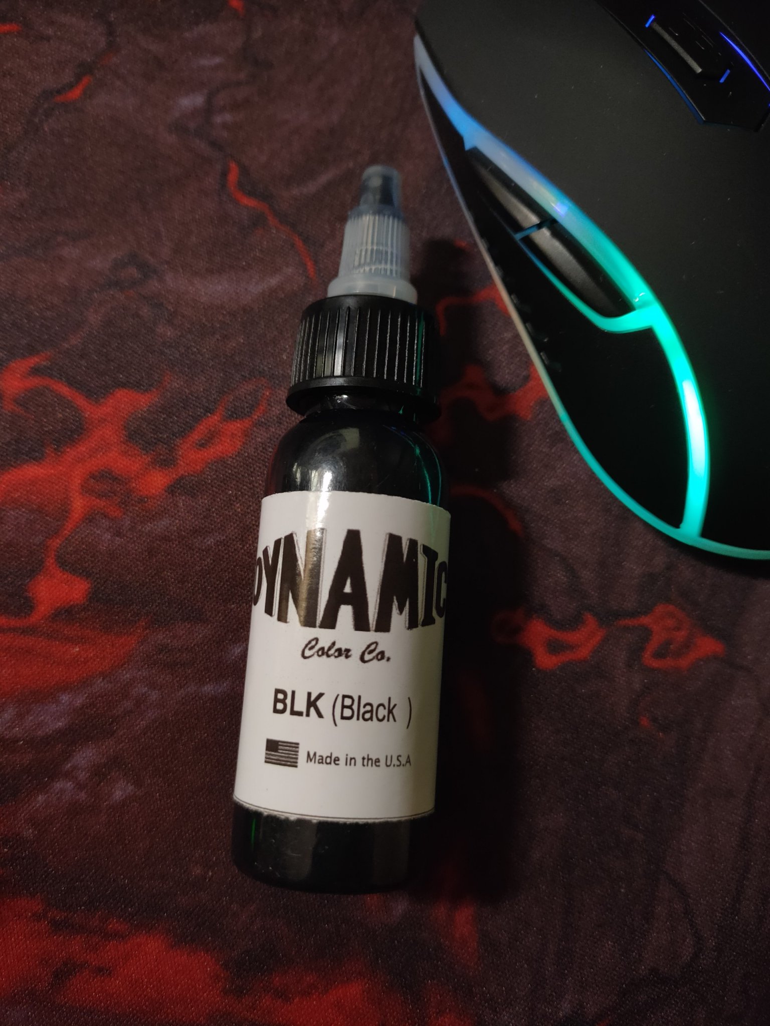 Mực xăm đen Dynamic BLK 30ml / 1oz chai chiết