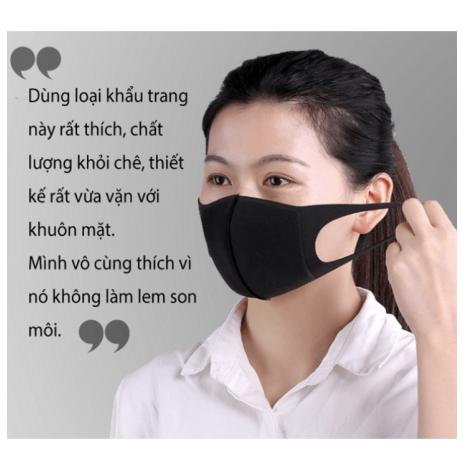 [HCM]PITTA MASK - KHẨU TRANG NHẬT PITTA (MÀU ĐEN)