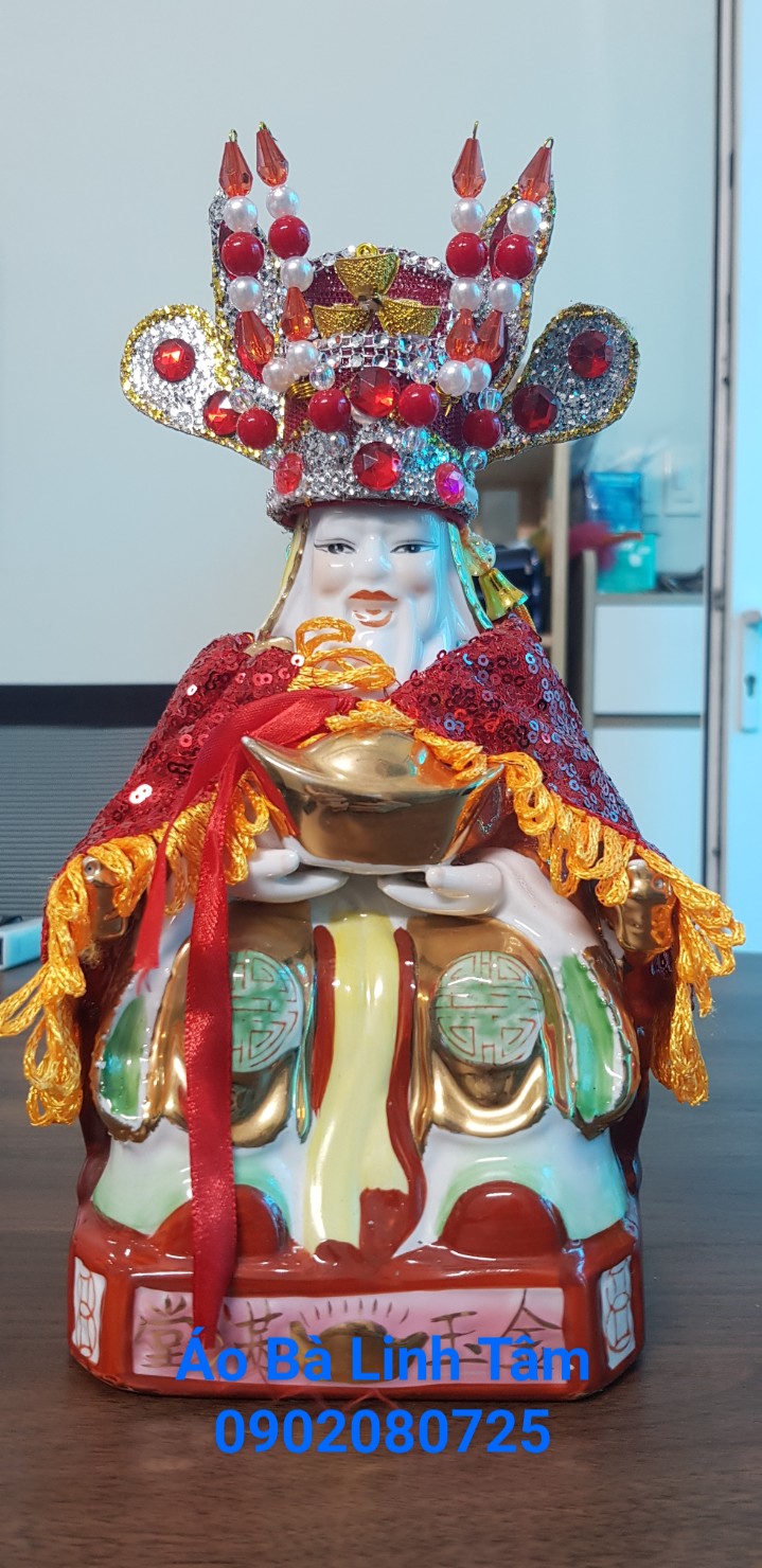 Áo Thần Tài-Thổ Địa (Kim Sa)