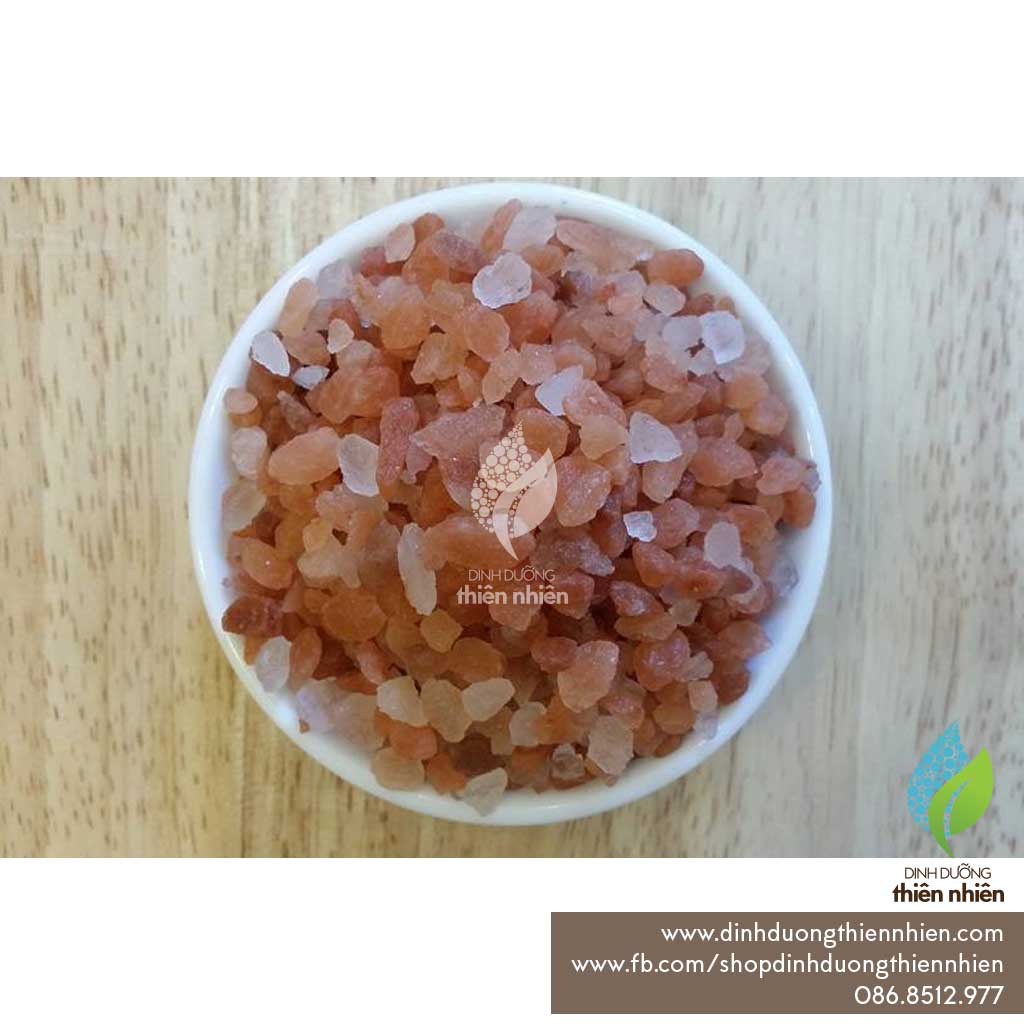 [Dạng Hạt To, 500g] Muối Hồng Himalaya Pink Salt (Dùng Trong Ăn Uống)