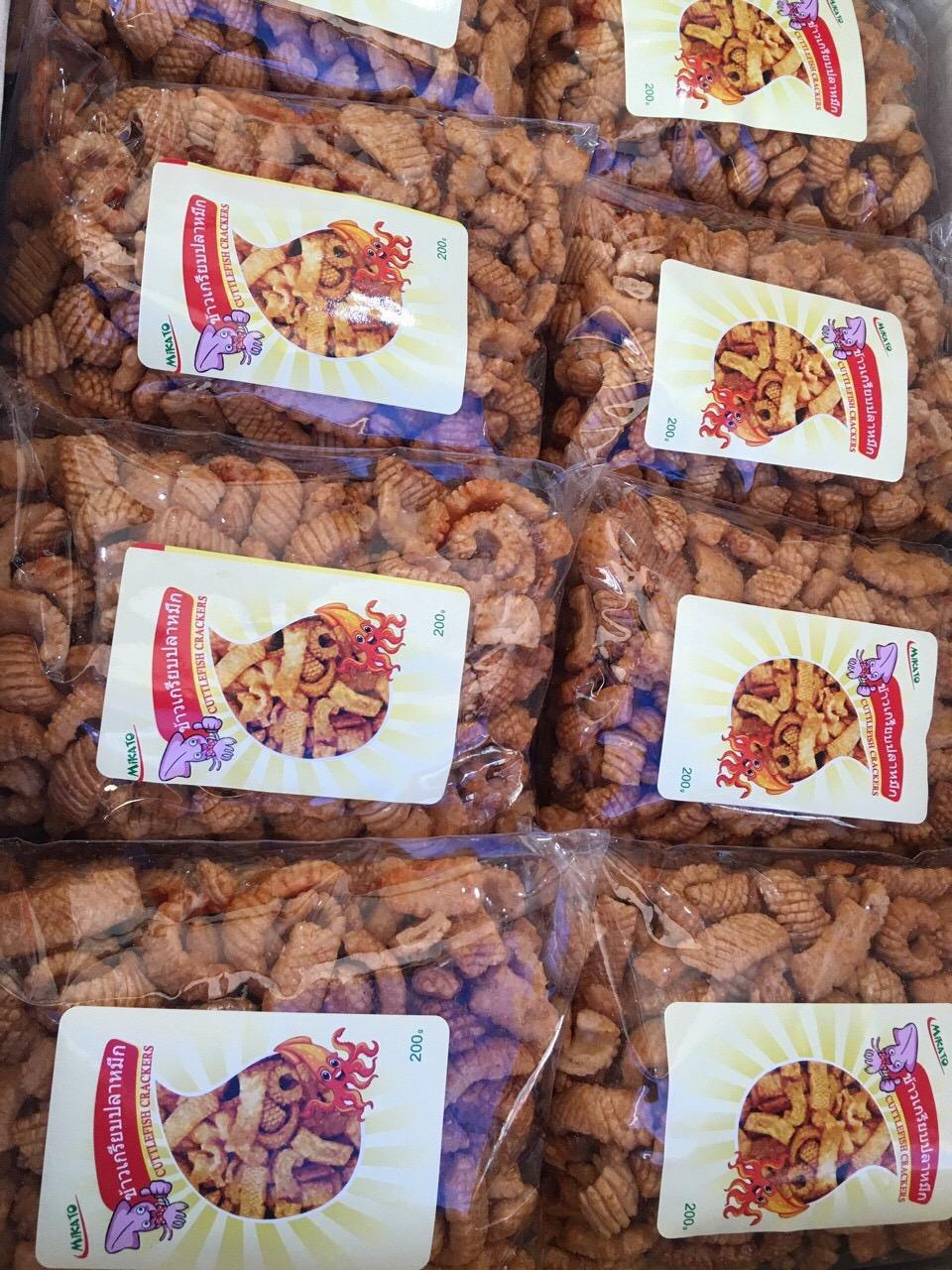 [HCM]Snack mực Thái gói 200gr