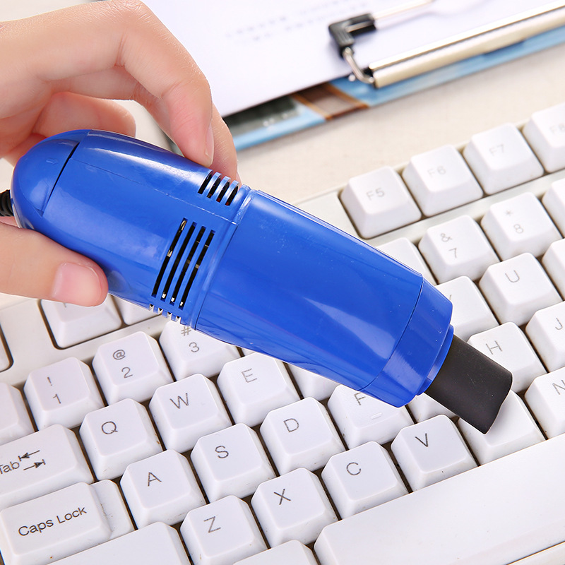 Máy hút bụi vệ sinh bàn phím máy tính kiểu dáng mini tiện dụng