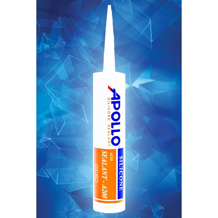 Keo silicone APOLLO A200 trắng trong