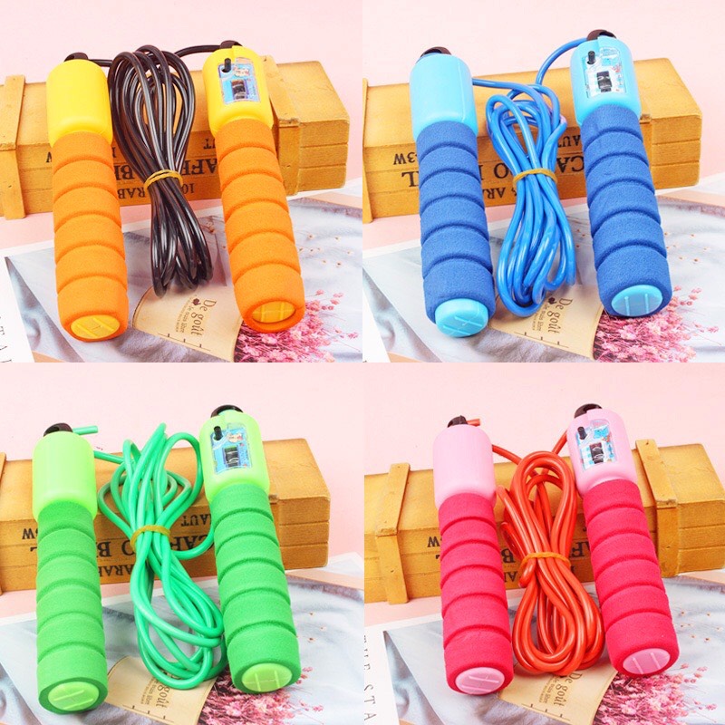 [HCM]Dây nhảy tập thể dục có bộ đếm số ( MÀU Ngẫu Nhiên)