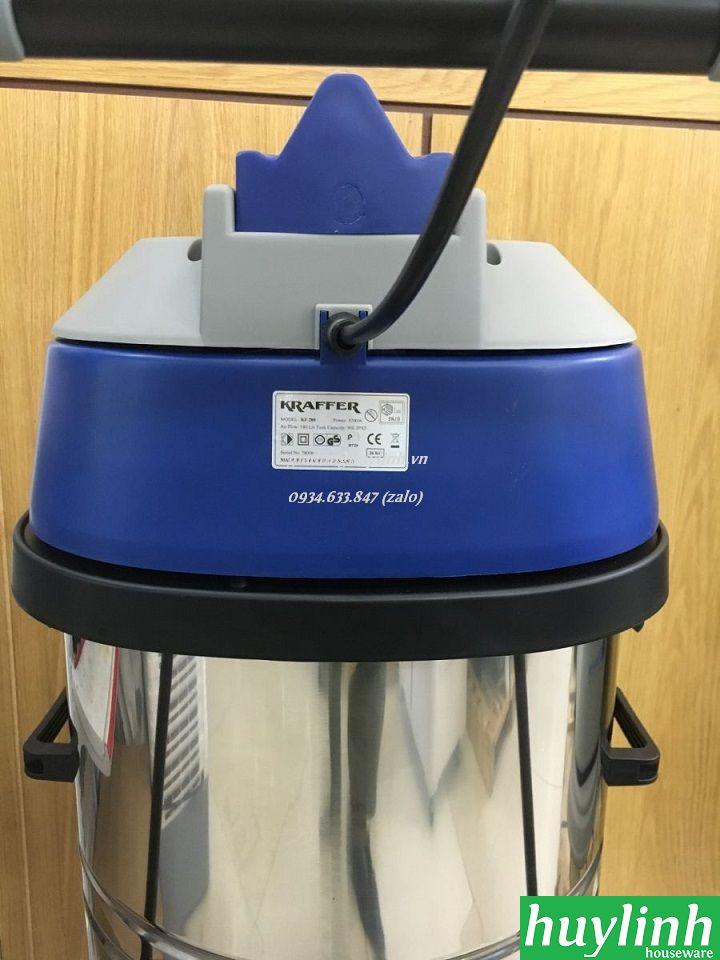 [HCM][Trả góp 0%]Máy hút bụi công nghiệp Kraffer KF280 - 90 lít