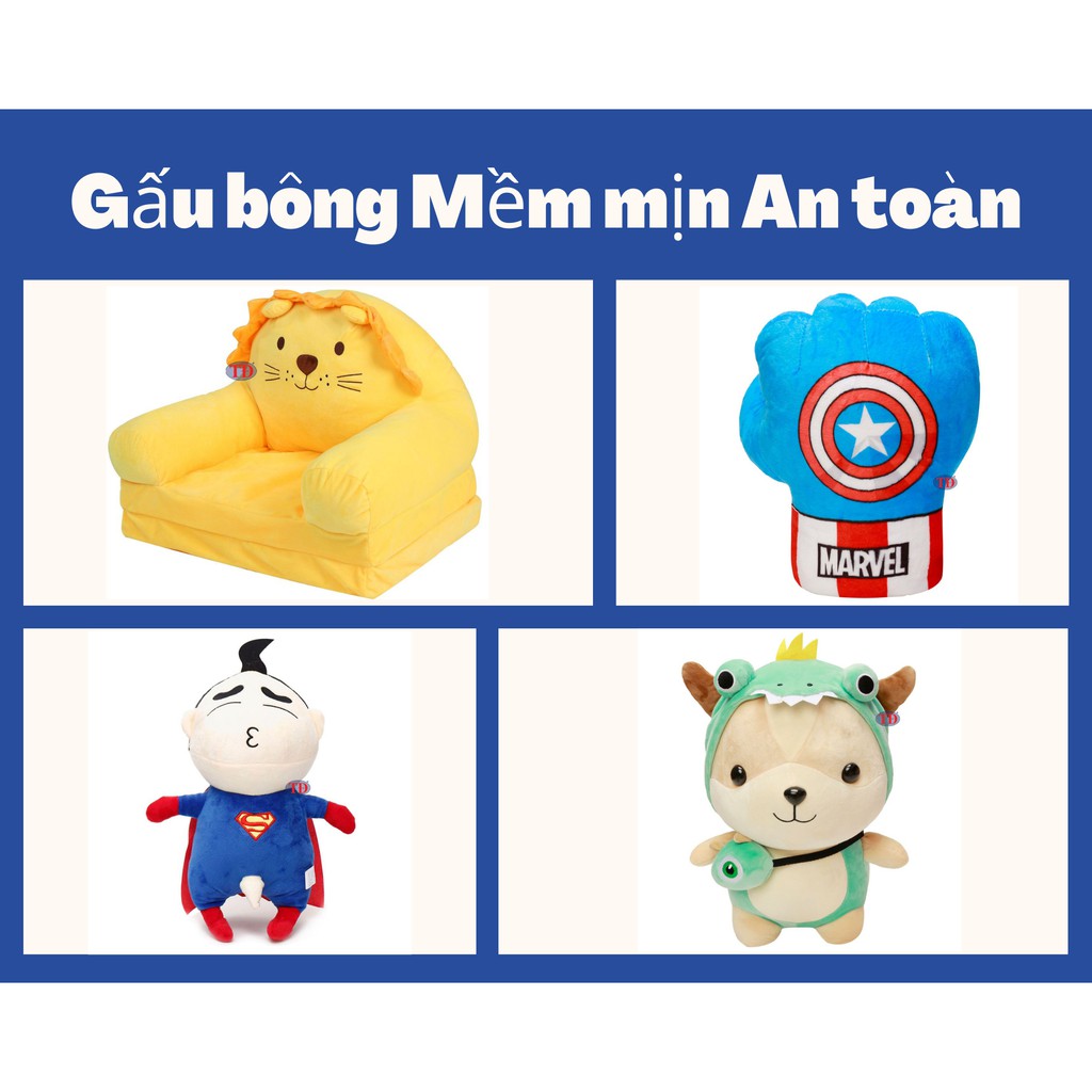 Gối Ôm Gấu Bông Chuột Mickey 1m