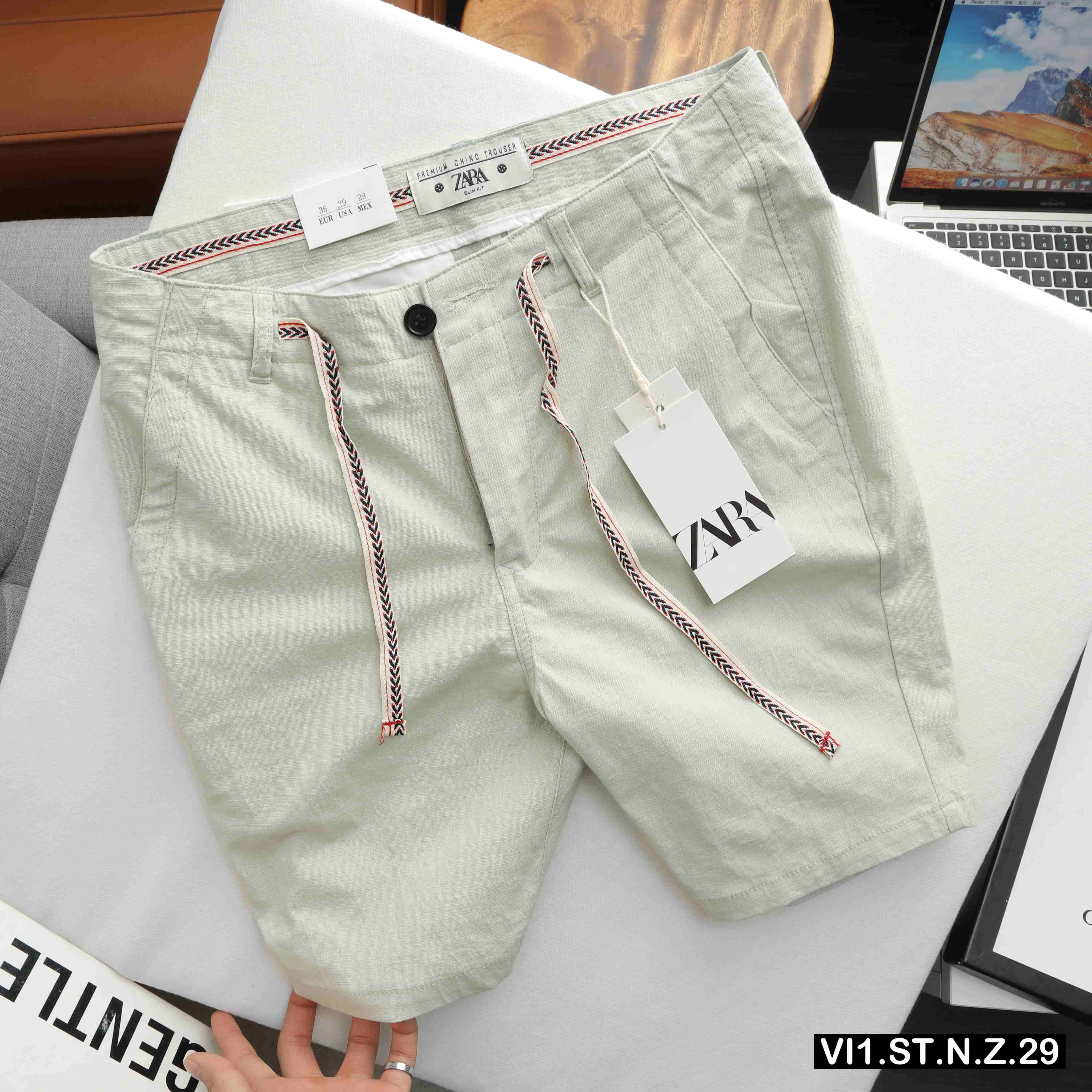 Quần short linen nam DICYDE ST.N.Z.29 cao cấp