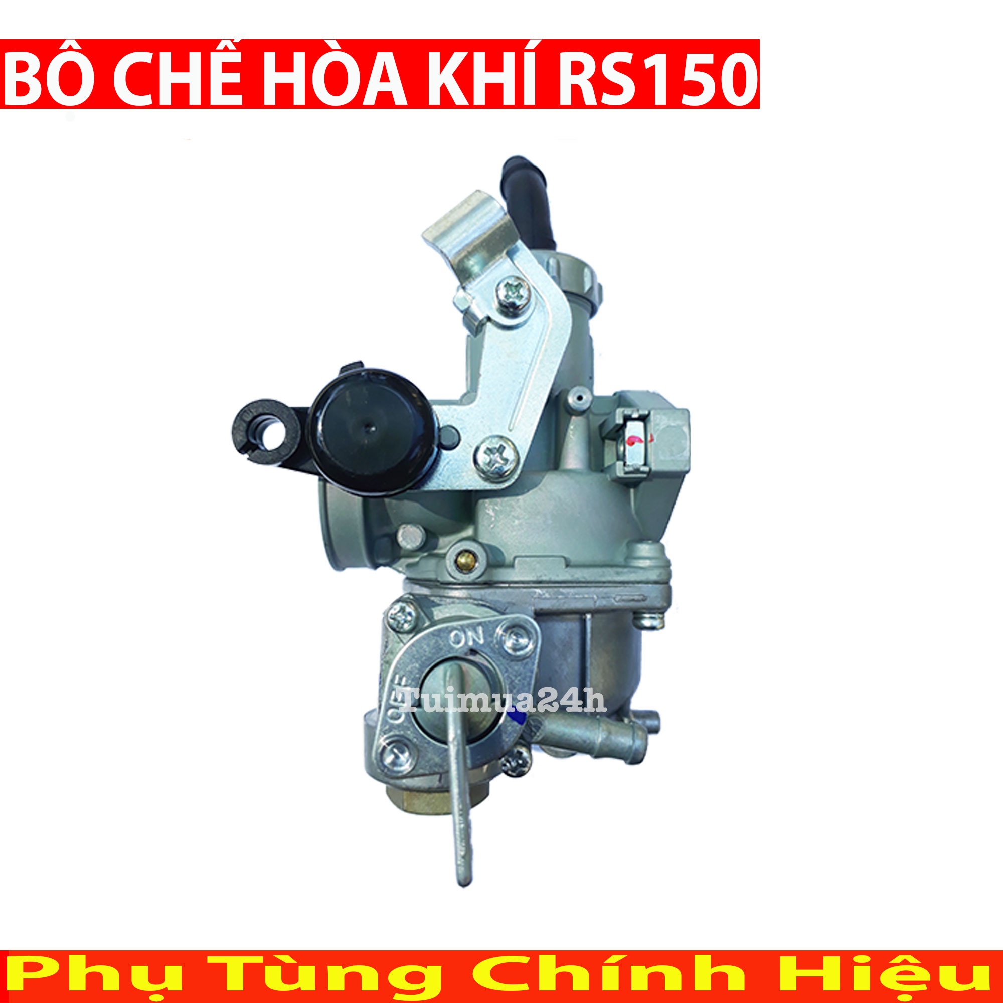 [HCM]Bộ chế hòa khí Centa RS150 đường trường đạt 70 Km/L