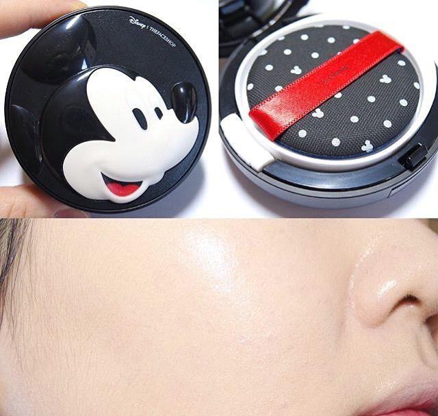Phấn nước Mickey tặng kèm lõi sơ cua