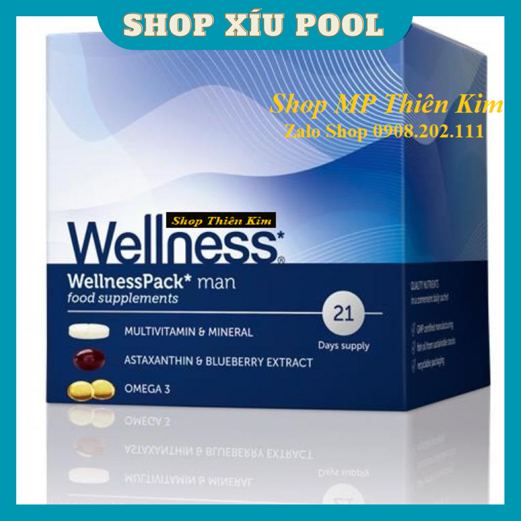 29696, 29697 Wellnesss Pack Dành Cho Nữ Và Nam