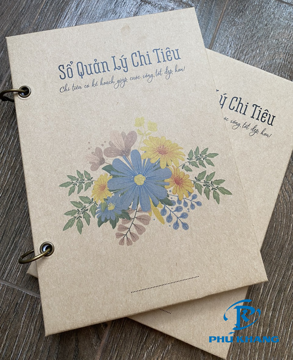 Sổ còng A5 (14.5x21cm) - Sổ Quản Lý chi Tiêu gia đình