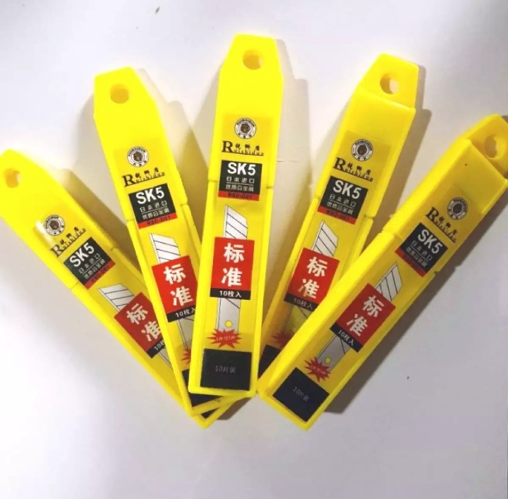 [HCM]Lưỡi Dao Rọc Giấy Sk5 Hiệu Sư Tử (bộ 10 hộp)