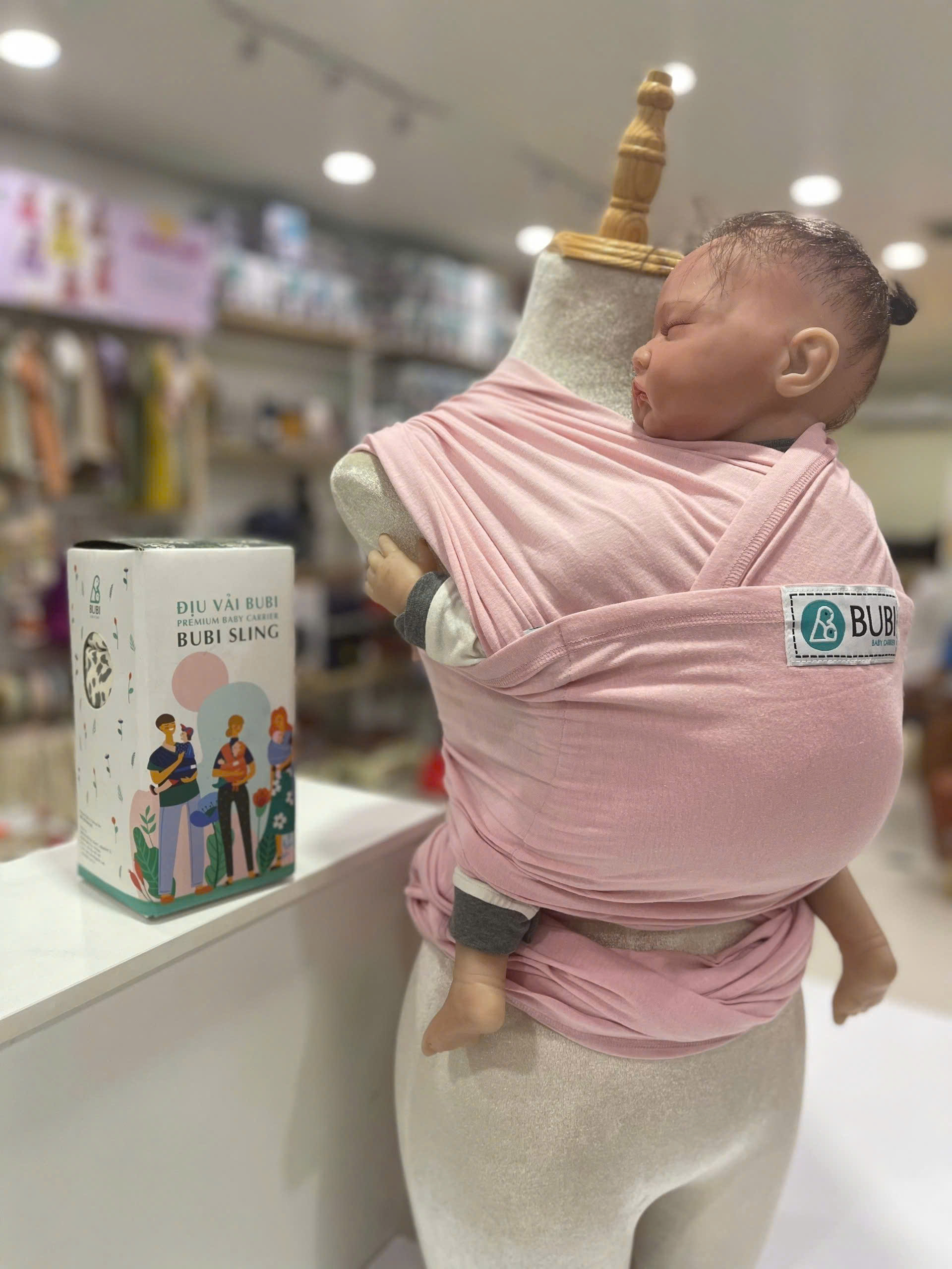 Địu vải BUBI Wrap