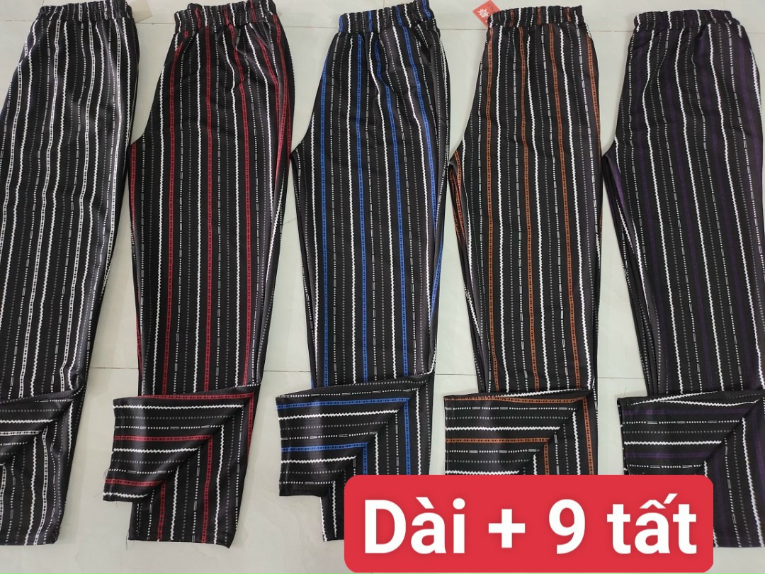 combo 100k/3 quần sọc 3 màu khác nhau