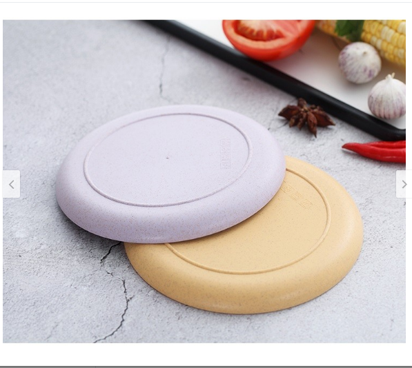 Bộ 6 đĩa đựng thức ăn lúa mạch an toàn cho sức khỏe