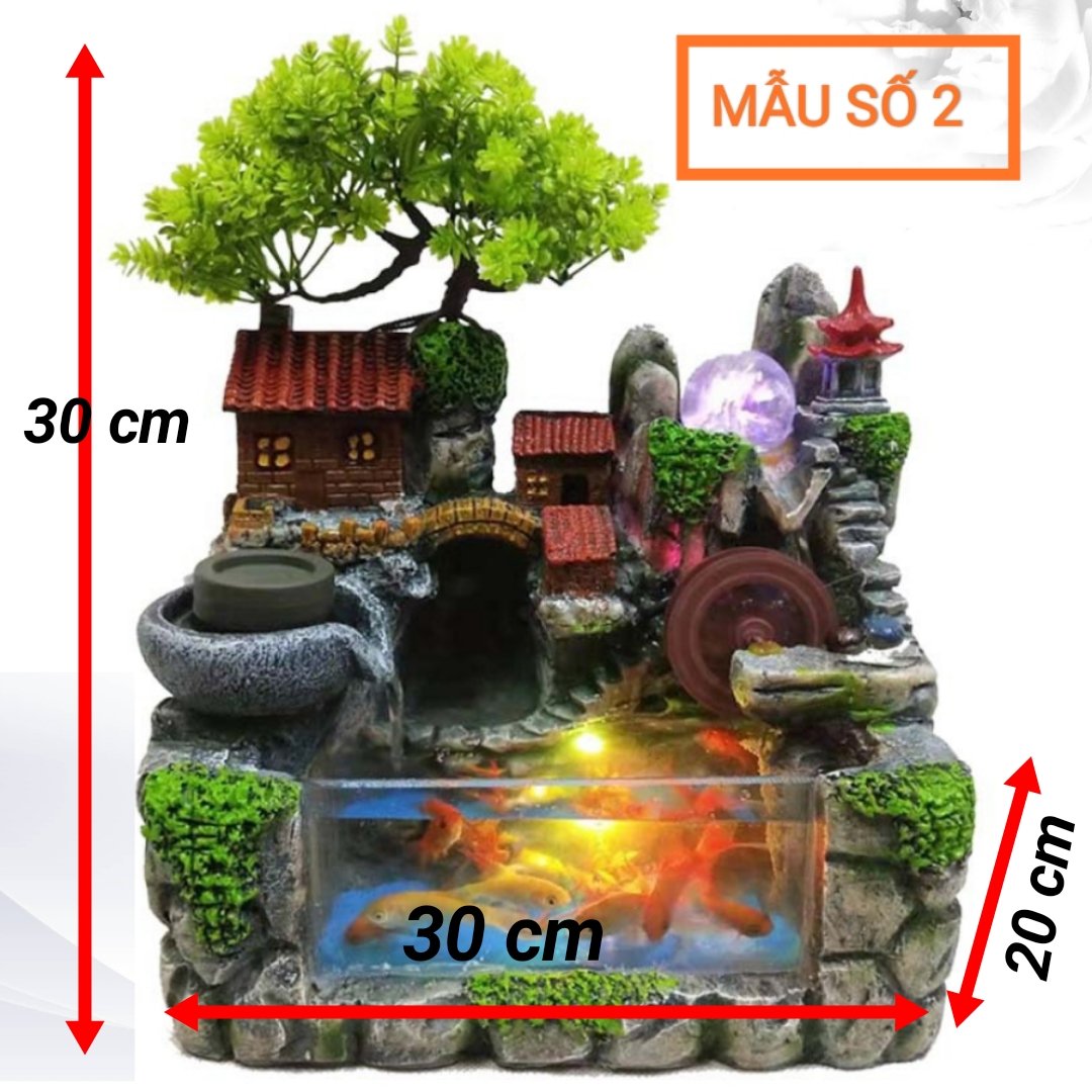 Thác nước tài lộc - mẫu số 2