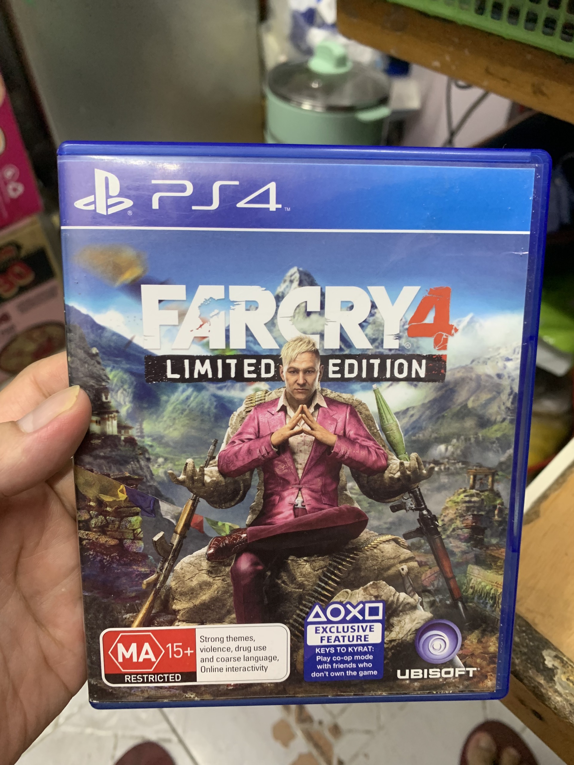Đĩa game ps4 farcry 4