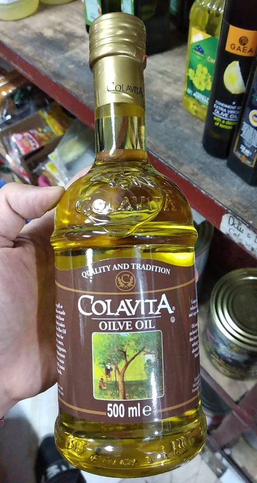 Dầu olive oil hiệu Colavita 500ml