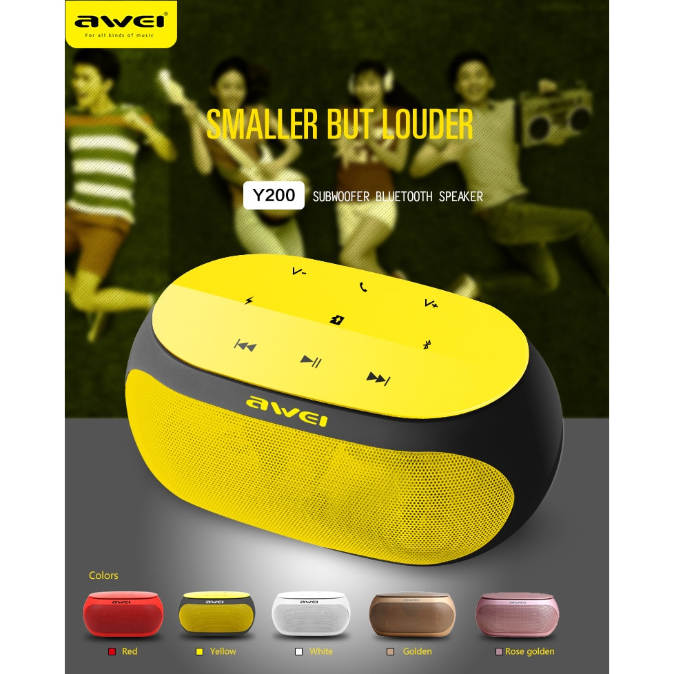 Loa Bluetooth Awei Y200 ( Like New )