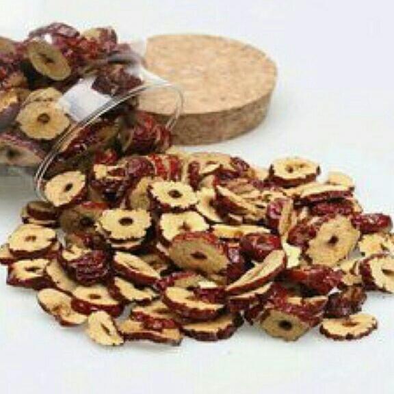 1kg táo đỏ sắc lát sấy khô