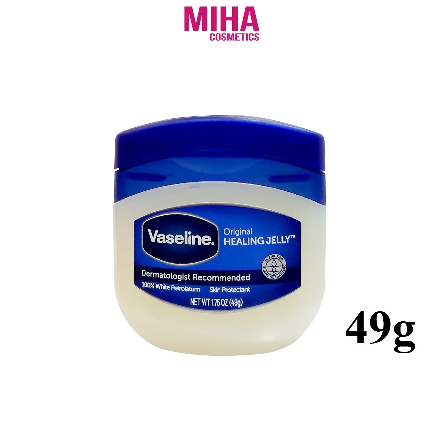 Sáp Dưỡng Ẩm Vaseline 100% Pure Petroleum jelly Original 49g