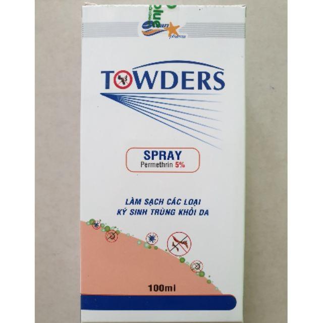 TOWDERS XỊT 100ML.