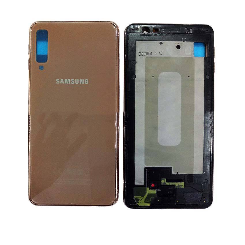 BỘ VỎ + KHAY SIM SAMSUNG A750 / A7 2018 ZIN