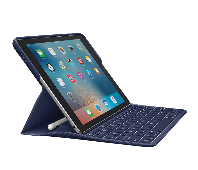 Bàn Phím Logitech Create Cho iPad Pro 9.7'' - Mới Fullbox-Có Đèn Bàn Phím.