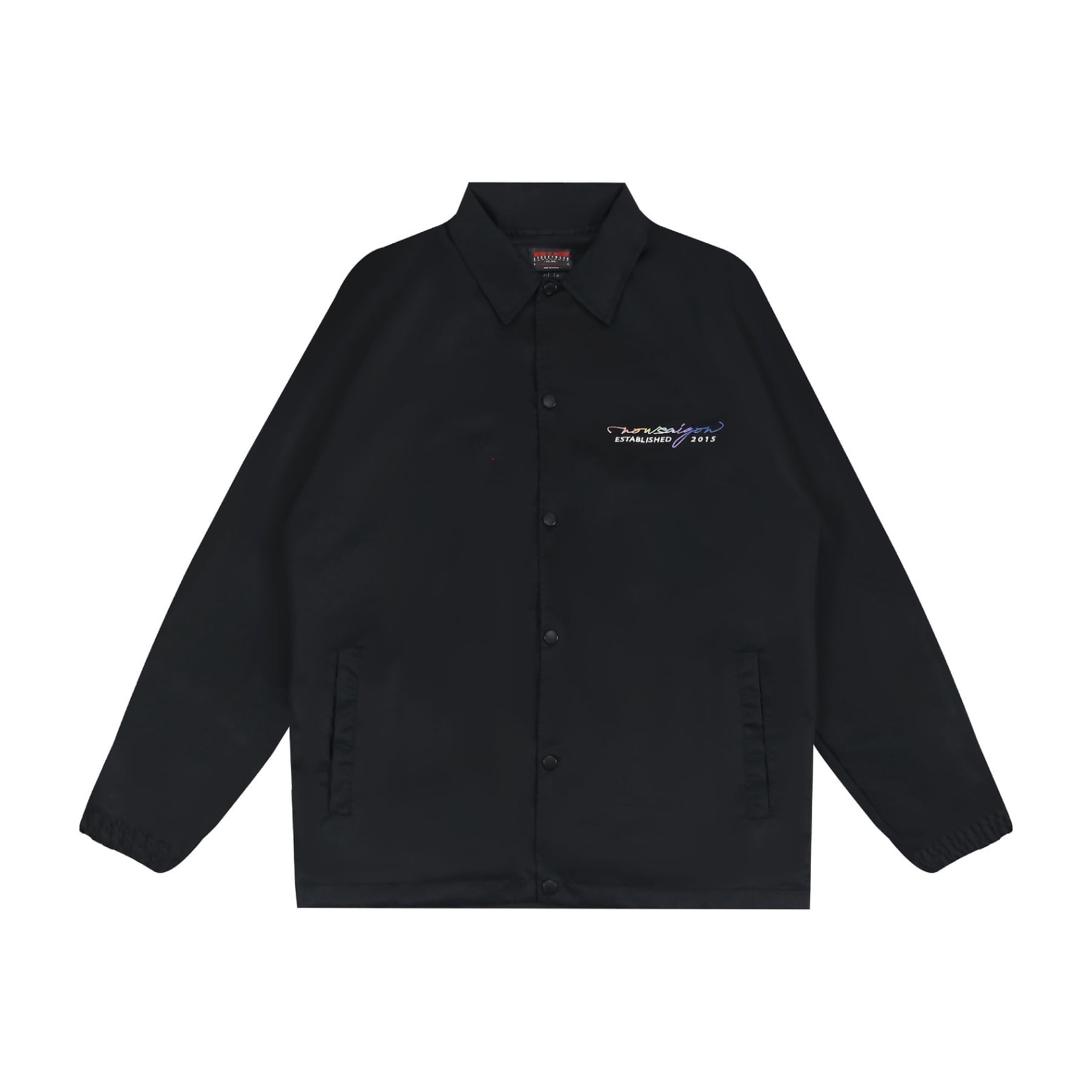 Áo khoác dù NEEDS OF WISDOM Multicolor Embroidered Jacket