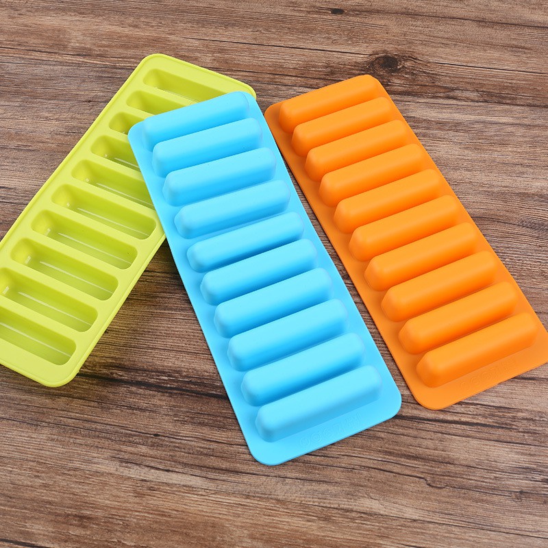 Khuôn Silicon Làm Bánh Lưỡi Mèo / Đá Viên