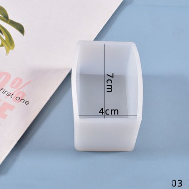 Khuôn Silicon Khối Chữ Nhật Làm Handmade