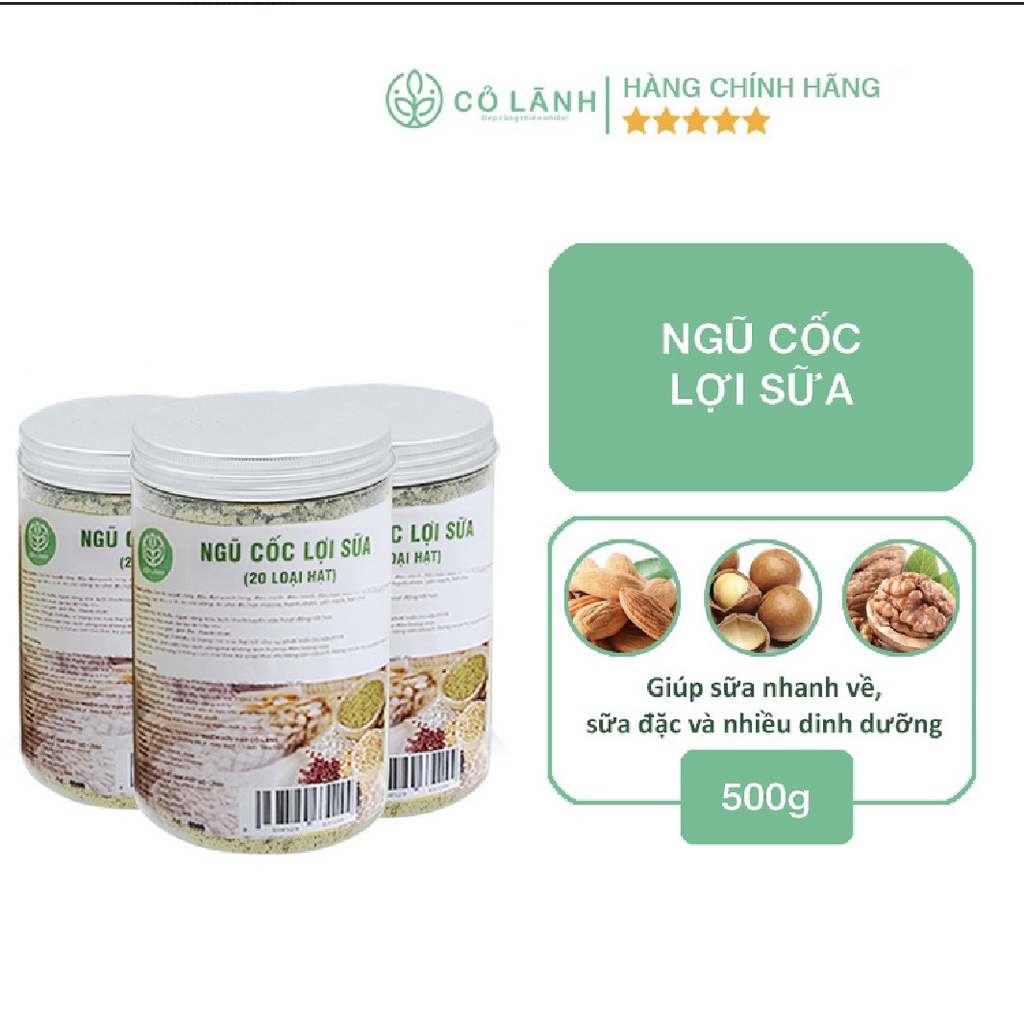 Ngũ cốc lợi sữa Cỏ Lành 500G