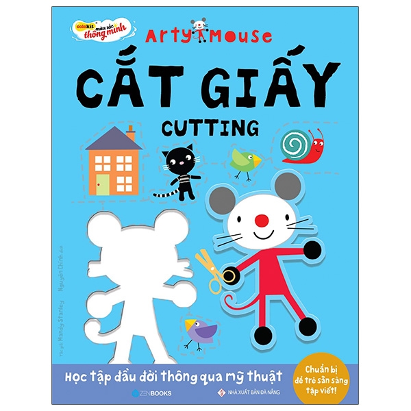 Fahasa - arty mouse - cắt giấy