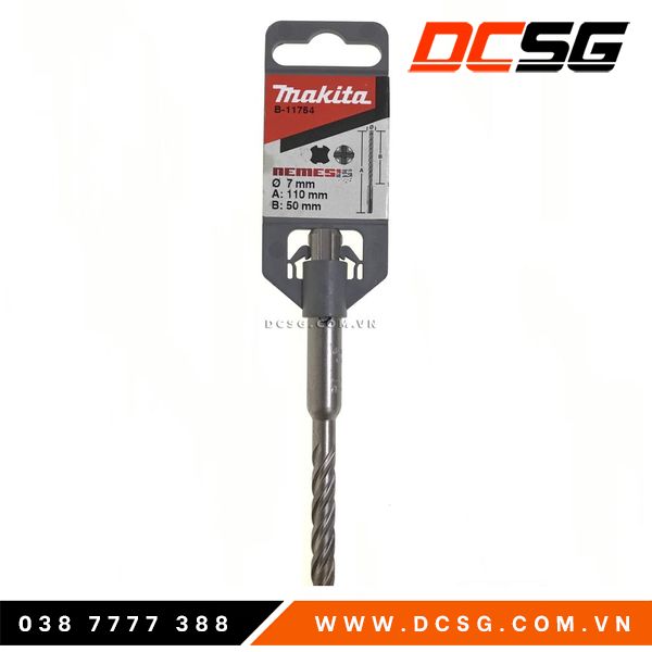 Mũi khoan bê tông 7.0x115mm makita b-11754