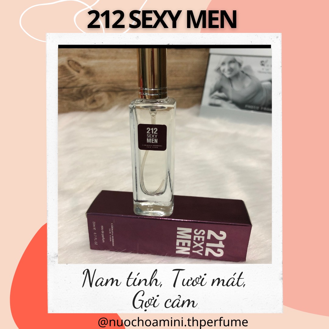 Nước Hoa Mini Nam 212 Sexy Men 20ml