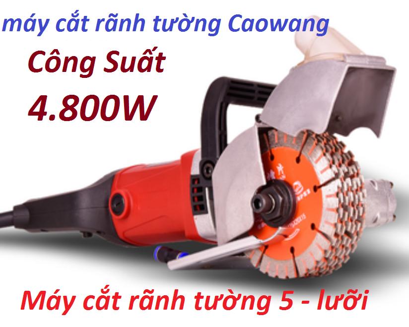 Máy cắt tường tạo rãnh 5 lưỡi