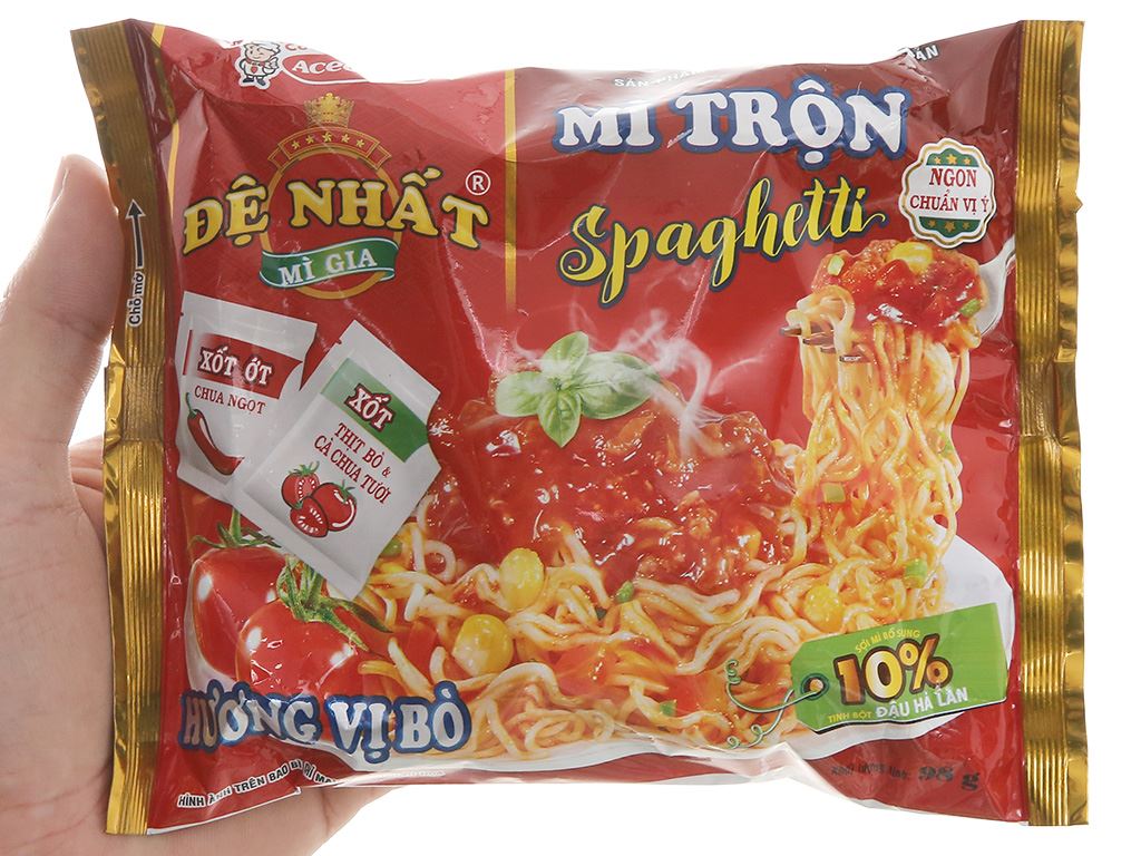 Mì trộn spaghetti Đệ Nhất 98g - Tạp hóa Bát Muội