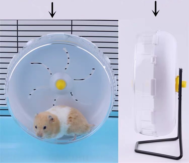 Đế wheel sắt 18-21cm cho hamster