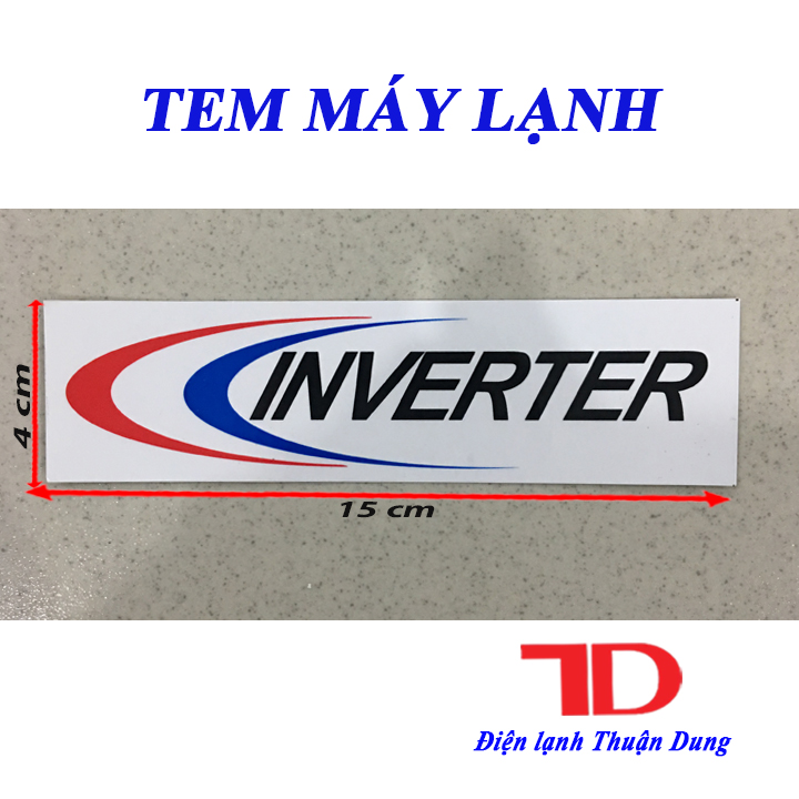 Tem dành cho máy lạnh inverter màu