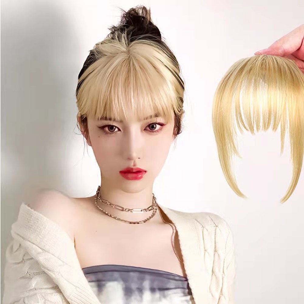 [ Mã 99FASHIONSALE1 giảm 10K đơn 50K ] Mái Tóc Giả 3d Xinh Xắn Dành Cho Nữ