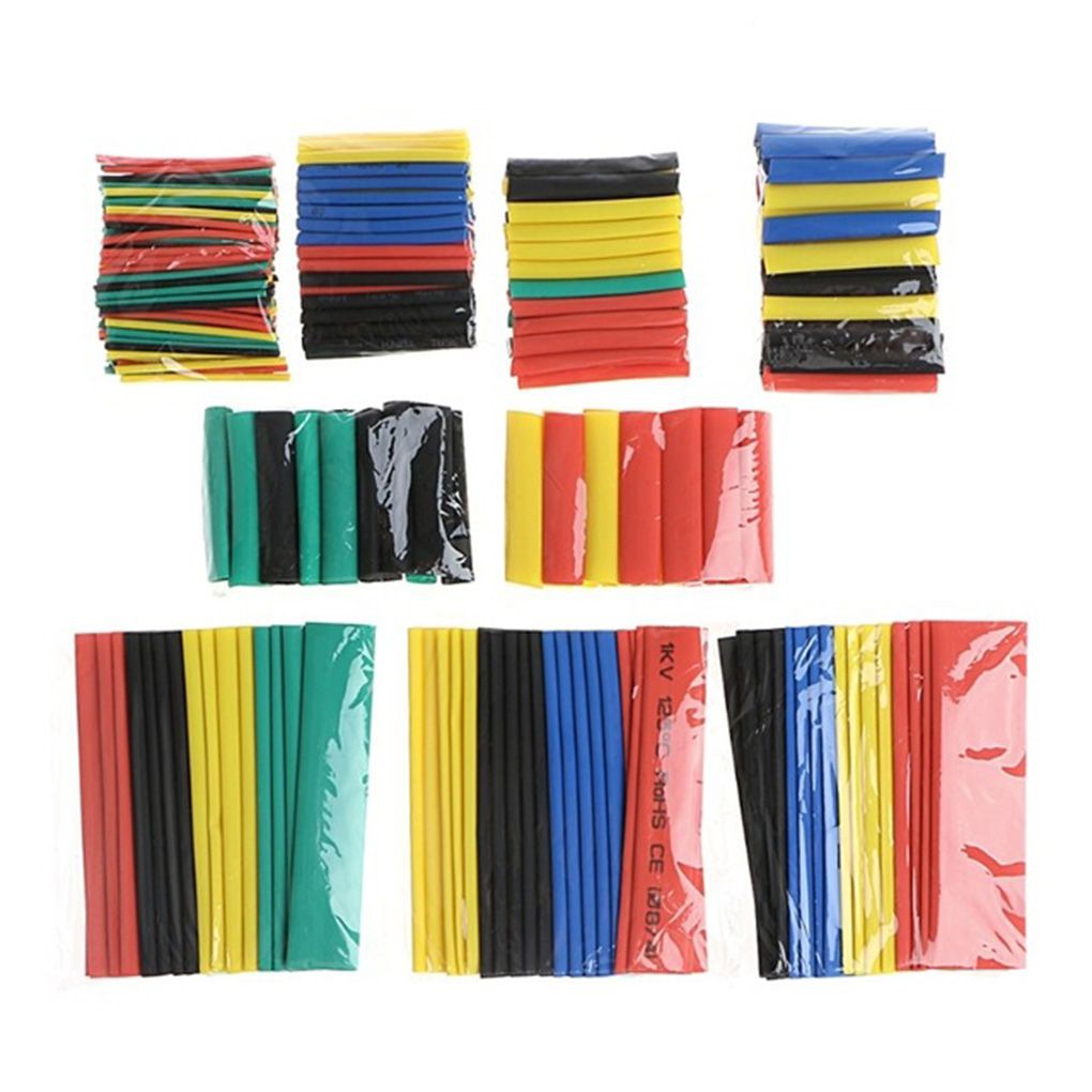 [HCM]Ống bọc cách điện - Set 328 ống gen co nhiệt bọc dây điện xe hơi xe máy máy tính nhiều kích cỡ