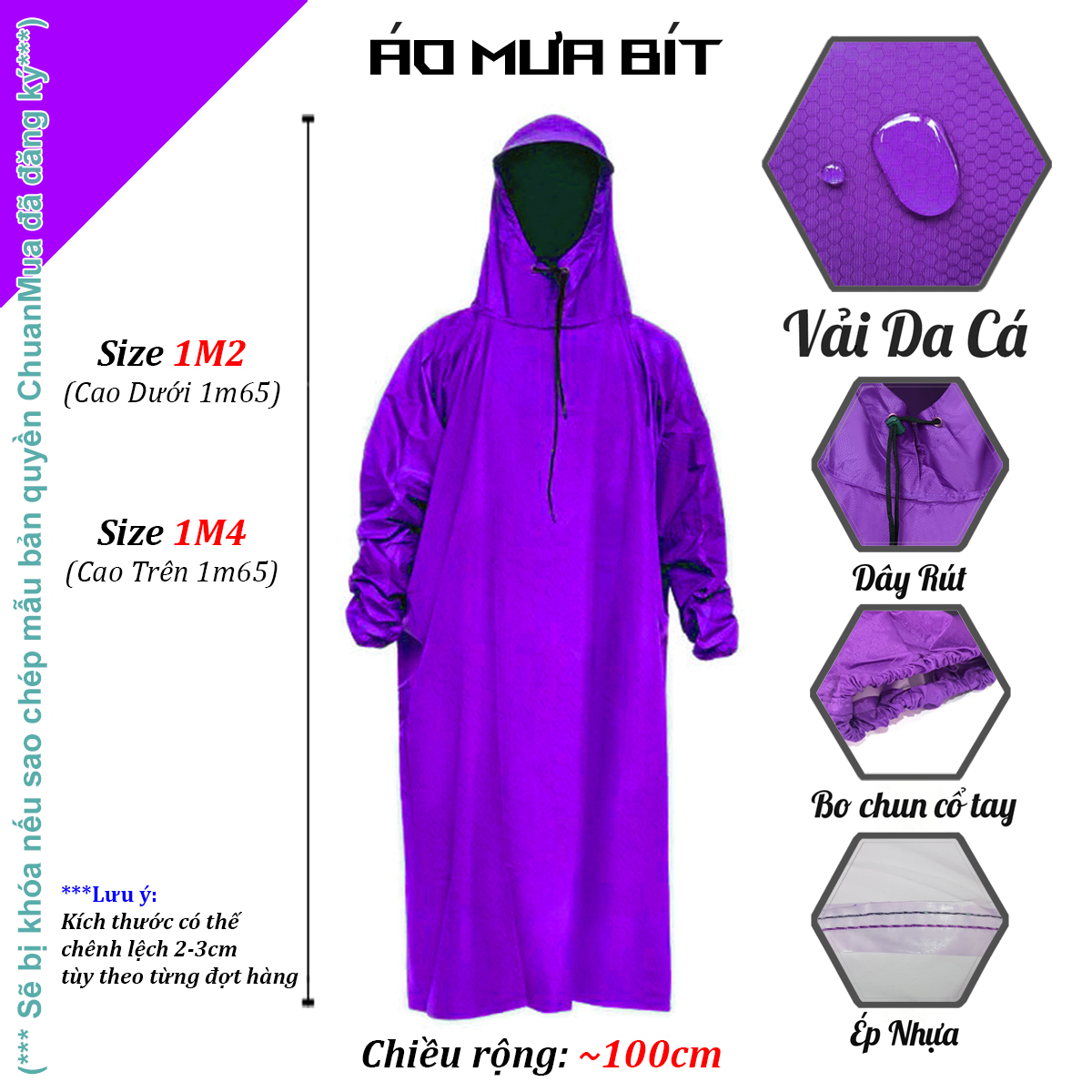 Raincoat socks cotton cloth umbrella senior raincoat for women 1M2-the workshop Standard buy