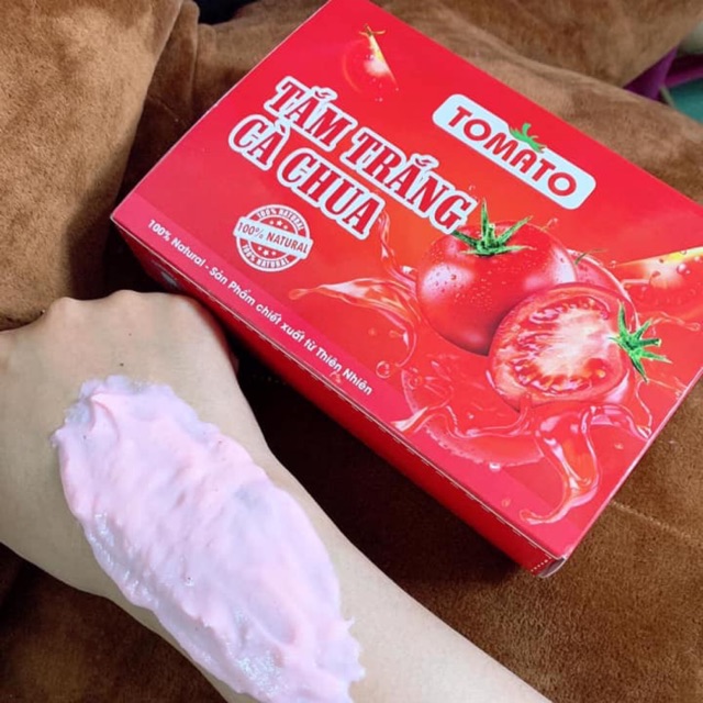 TẮM TRẮNG CÀ CHUA TOMATO