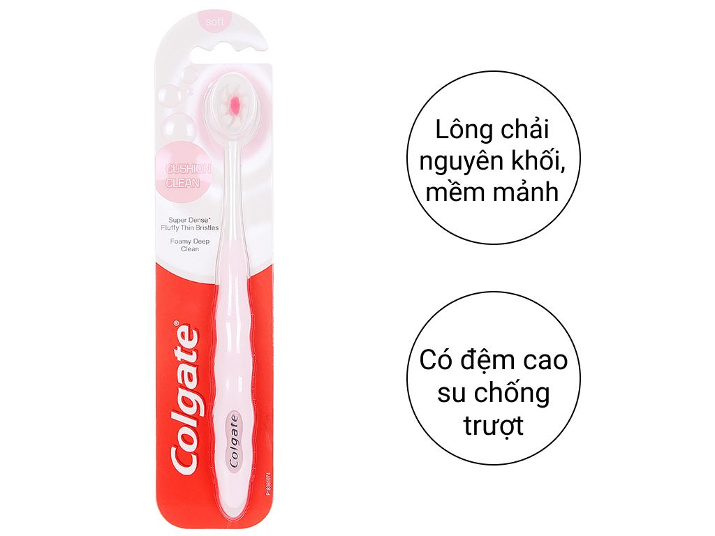 Combo 2 cây Bàn chải đánh răng Colgate Cushion Clean