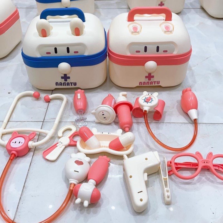 Đồ chơi bác sĩ, Hộp cứu thương bác sĩ thỏ cho bé