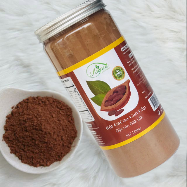 Bột Ca Cao nguyên chất ĐăkLăk ngon thơm đậm đà (BỘT CACAO LOẠI 1)