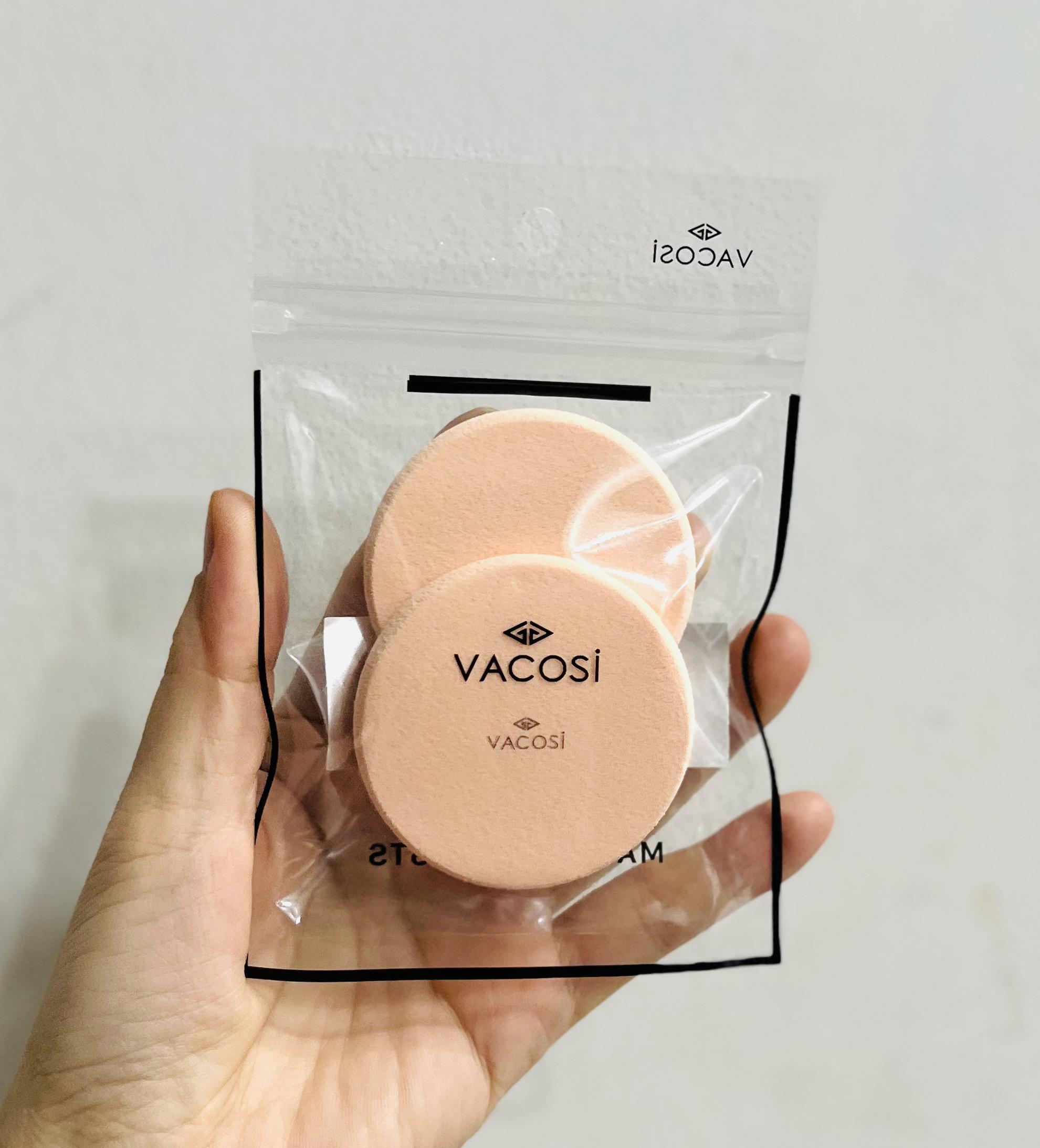 Bông phấn vacosi ướt tròn nhỏ - Mã sp BP03