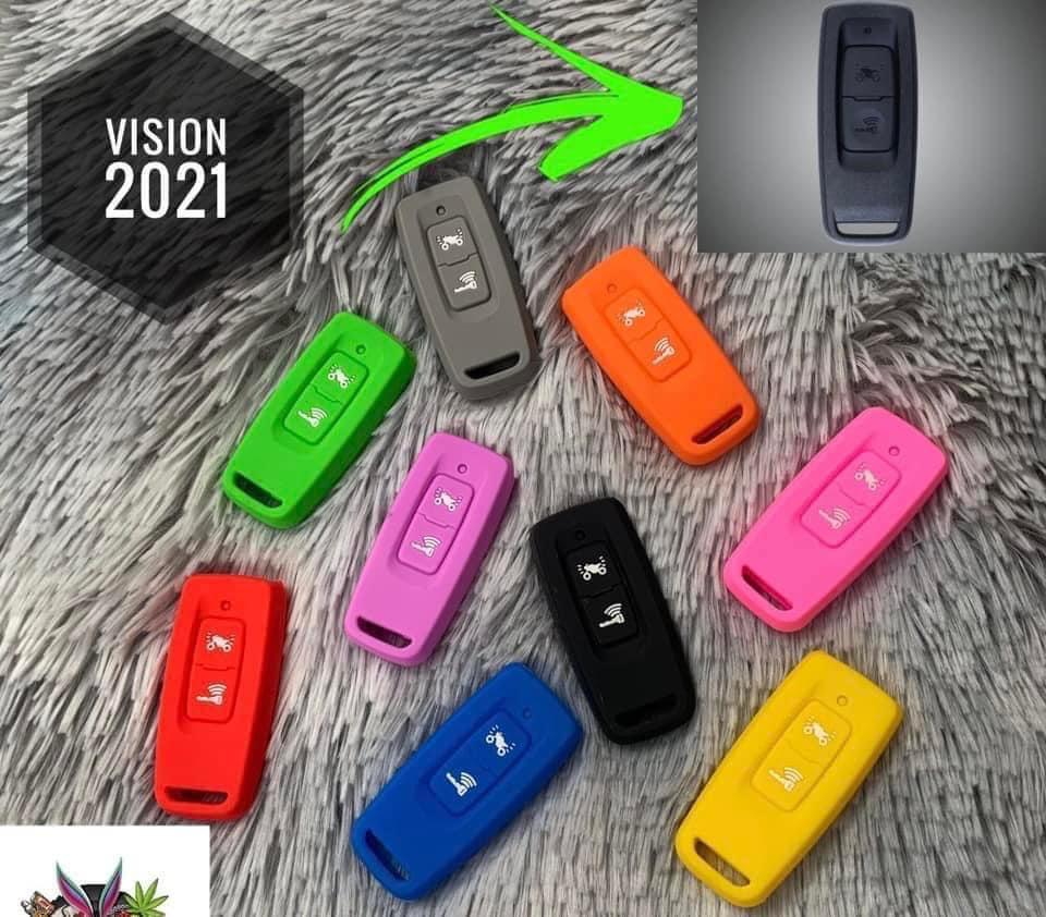 Bao chìa khoá smart key 2 nút xe vision 2021- trở đi