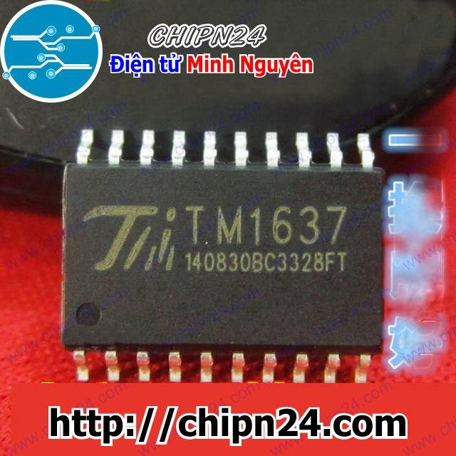 [2 con] (SOP) IC Dán TM1637 SOP-20 (SMD) (1637)