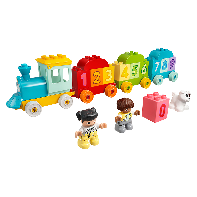 Đồ chơi lego tàu lửa học đếm số 10954